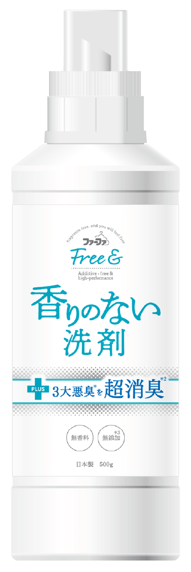 ファーファ Free＆（フリーアンド） 液体洗剤 濃縮タイプ 商品写真