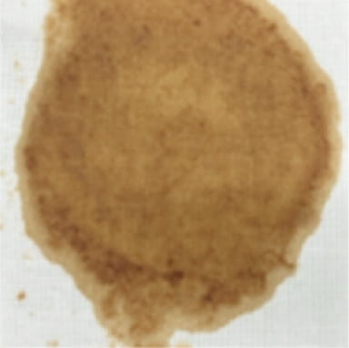 ソースなどの食べこぼしに