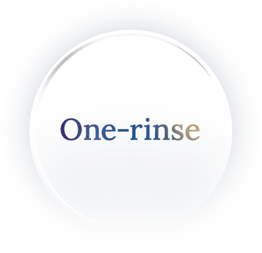 One-rinse