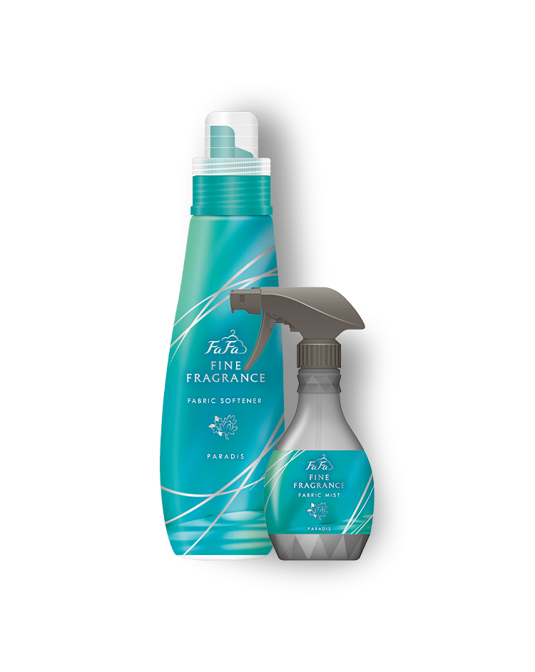 PARADIS fabric softener and fabric mist