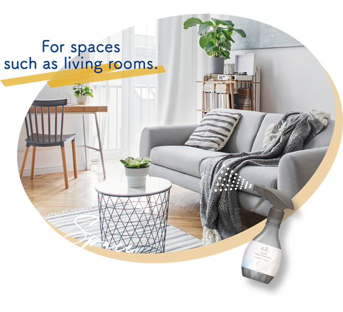 For spaces such as living rooms