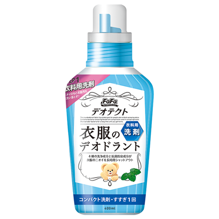ファーファ・デオテクト 衣料用洗剤 400ml本体